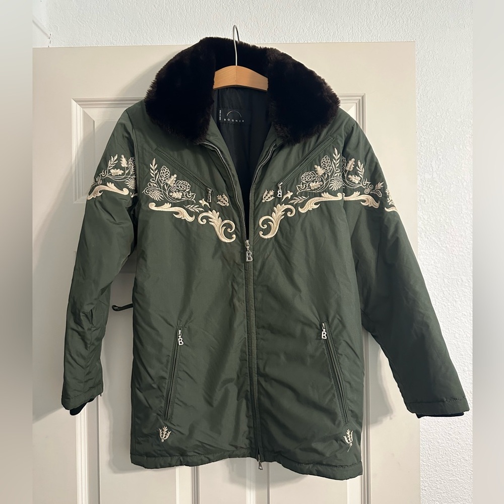 Vintage Bogner Embroidered Ski Coat Size 4